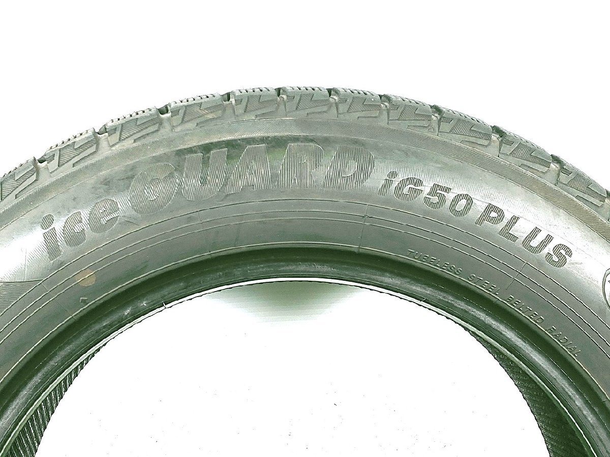 ヨコハマ ice GUARD iG50 PLUS 205/60R16 92Q★8分山 2020年 4本 中古スタッドレス【宮城発 送料無料】MYG-A10896_画像8