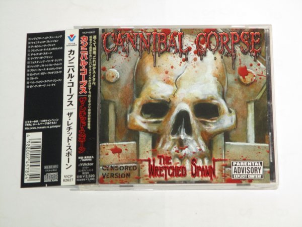 Cannibal Corpse - The Wretched Spawn 国内盤帯付_画像1