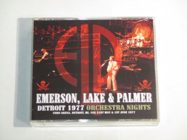 Emerson Lake & Palmer - Detroit 1977 Orchestra Nights 4CD_画像1