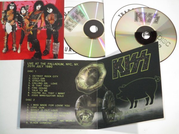 Kiss - Live At The Palladium NYC NY JUL 25 1980 2CD_画像2