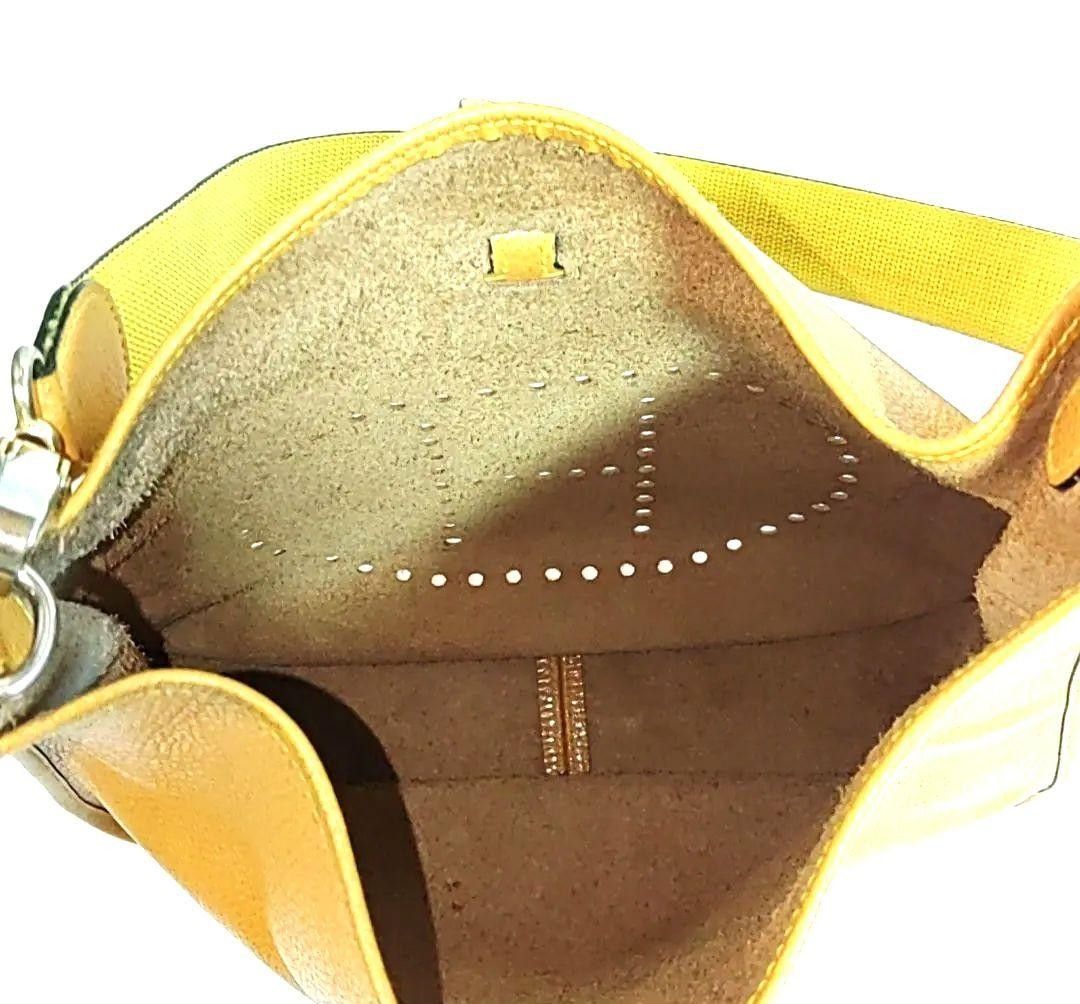 美品】エルメス エブリンに似た可愛いバッグ 金具 ショルダー 美品】エルメス エブリンに似た可愛いバッグ 金具 ショルダー