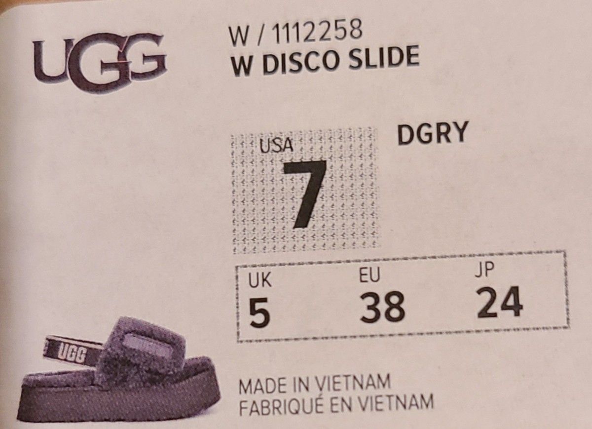  UGG  DISCO SLIDE(正規品)