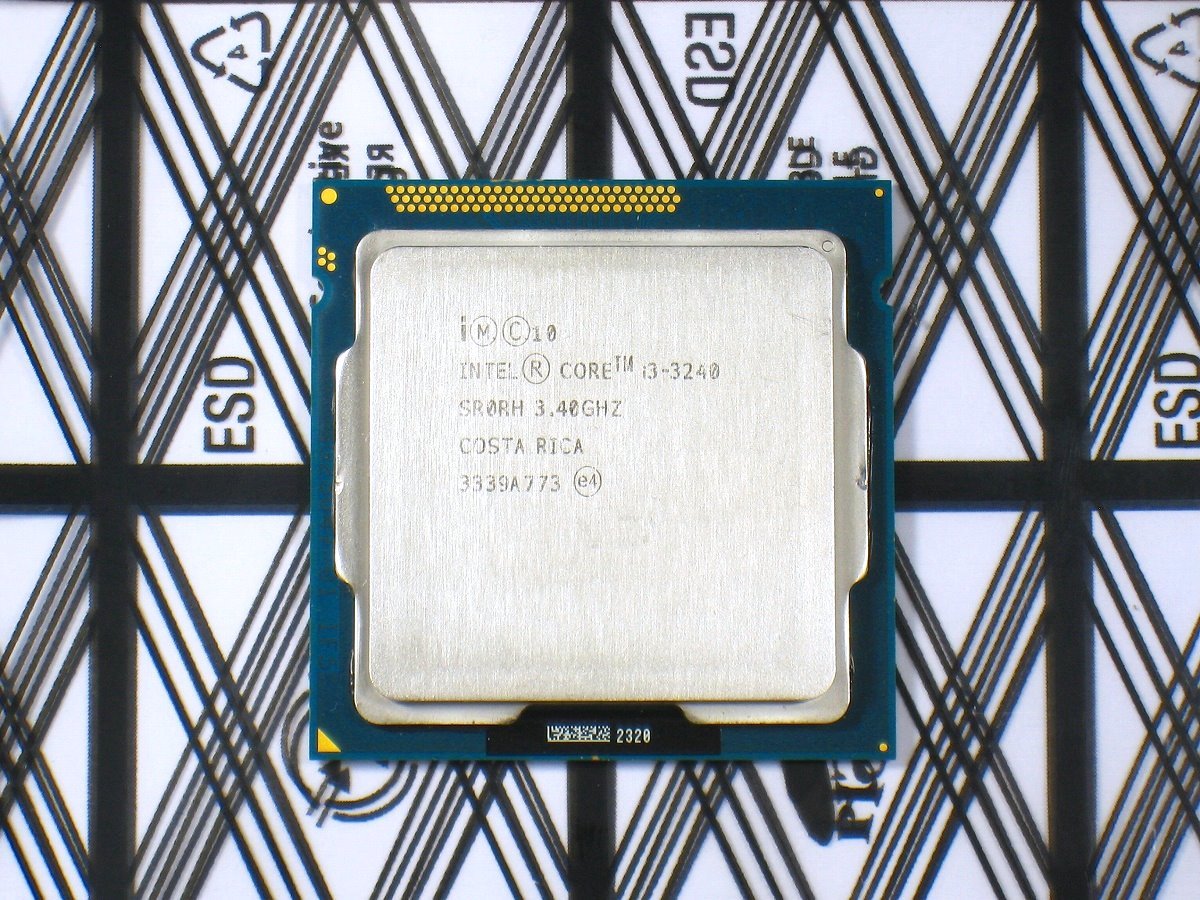 【中古】Intel CPU Core i3 3240 SR0RH 3.4GHz CPU本体のみの画像1