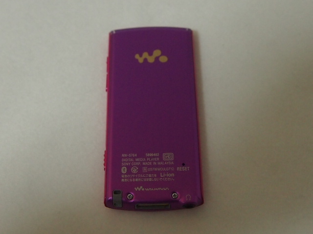 SONY Walkman 8GB NW-S764 Vivid Pink 原文:SONY ウォークマン　8GB NW-S764 ビビッドピンク