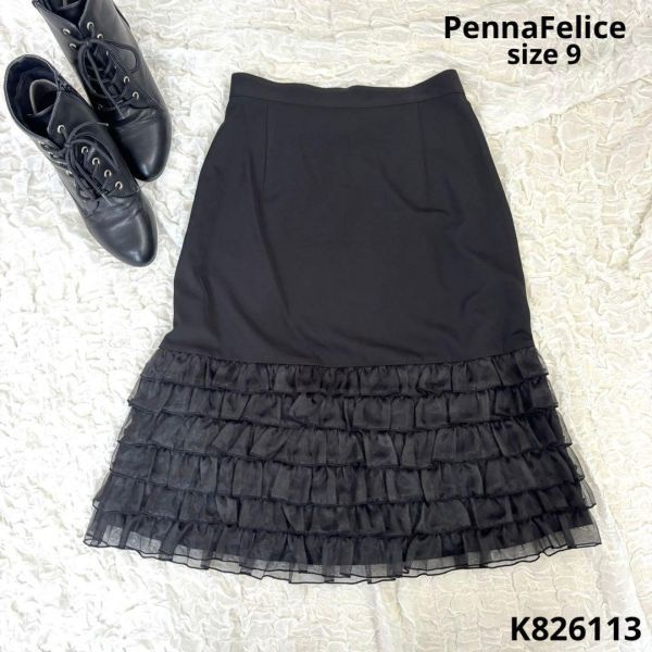 PennaFelice ペンナフェリーチェ　レーススカート　フリルスカート_画像1