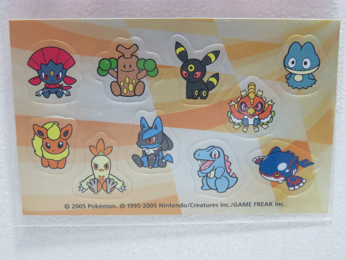ポケモンセンター 2005年 シール ポケドール ステッカー ルギア ポケモンセンター 2005年 シール ポケドール ステッカー ルギア