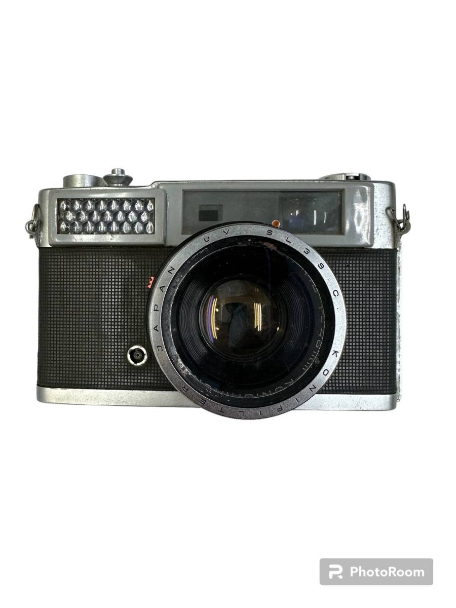 #3038　ジャンク コニカ Konica S 48mm 1:2 フィルター SL39C　フィルムカメラ　おまとめ　2台　現状品_画像2