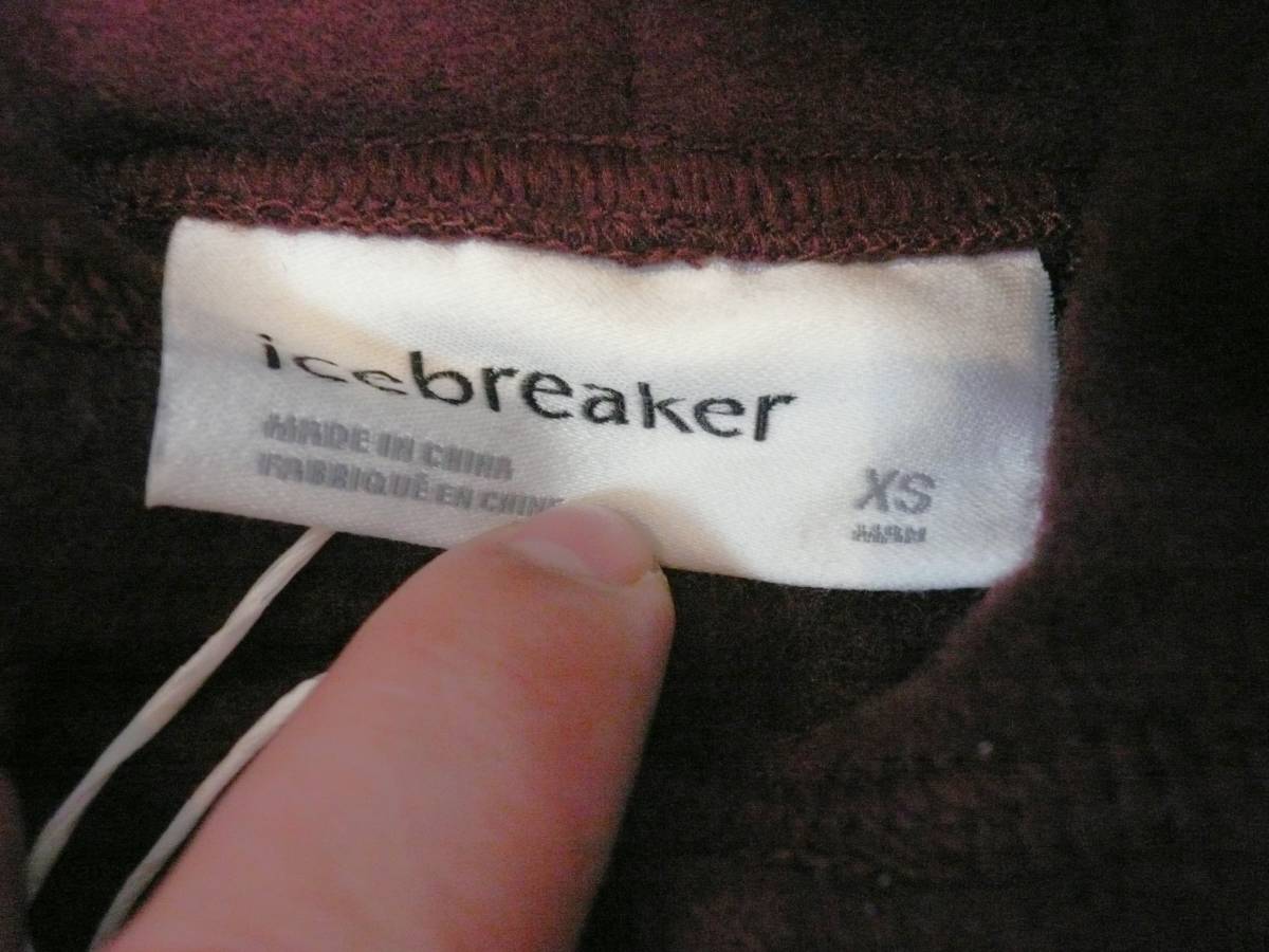  new goods unused ICEBREAKER ice breaker wool Parker real fleece S