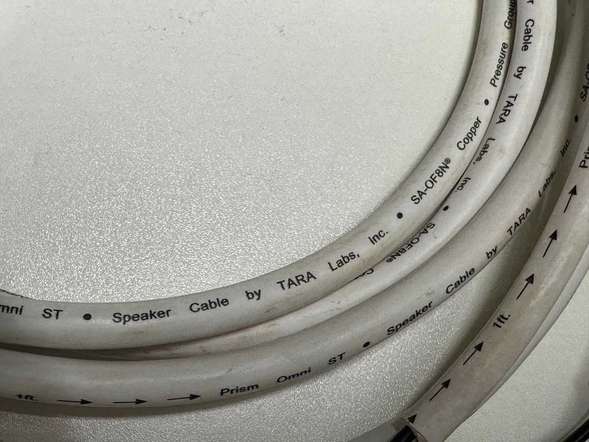 TARA LAbs Prism Omni ST SA-OF8N スピーカーケーブル 1 7m x2 TARA LAbs Prism Omni ST SA-OF8N スピーカーケーブル 1 7m x2