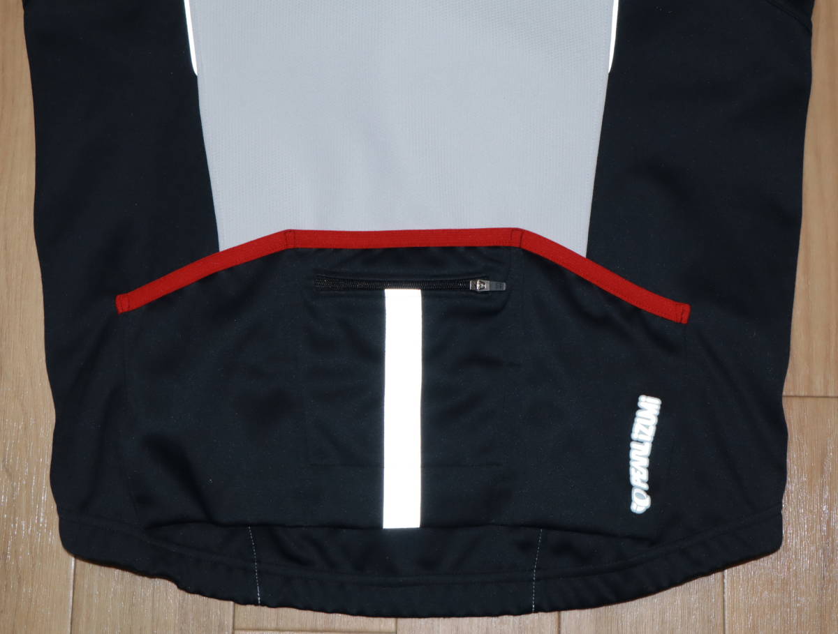 ■パールイズミ PEARL iZUMi■WINDBREAK サイクル ジャケット■メンズ M 裏起毛 防寒 秋冬■ジャージ ウェア サイクリング ロード バイク_画像3