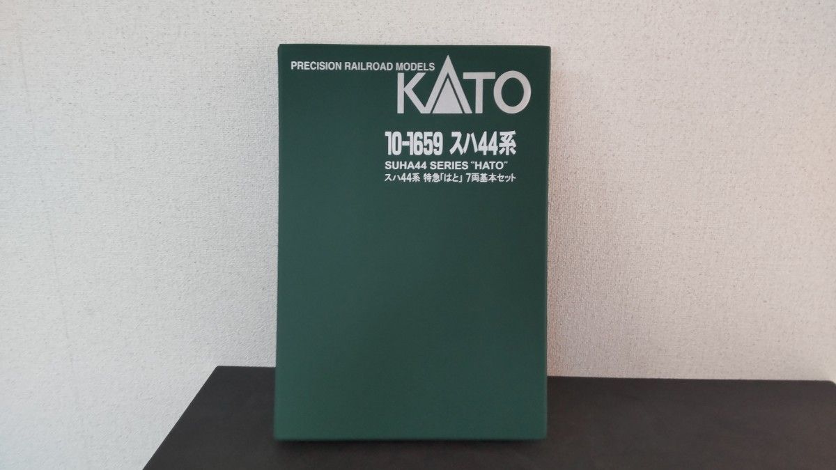 【車両ケース、説明書、シール】KATO　スハ44系　特急「はと」7両基本セット　10-1659