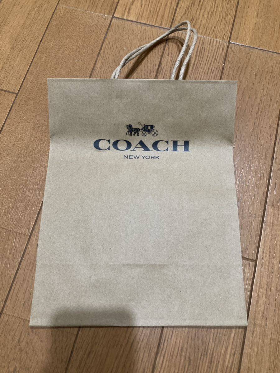 コーチCOACH 紙袋 ギフトバッグ/ ショッパー_画像3