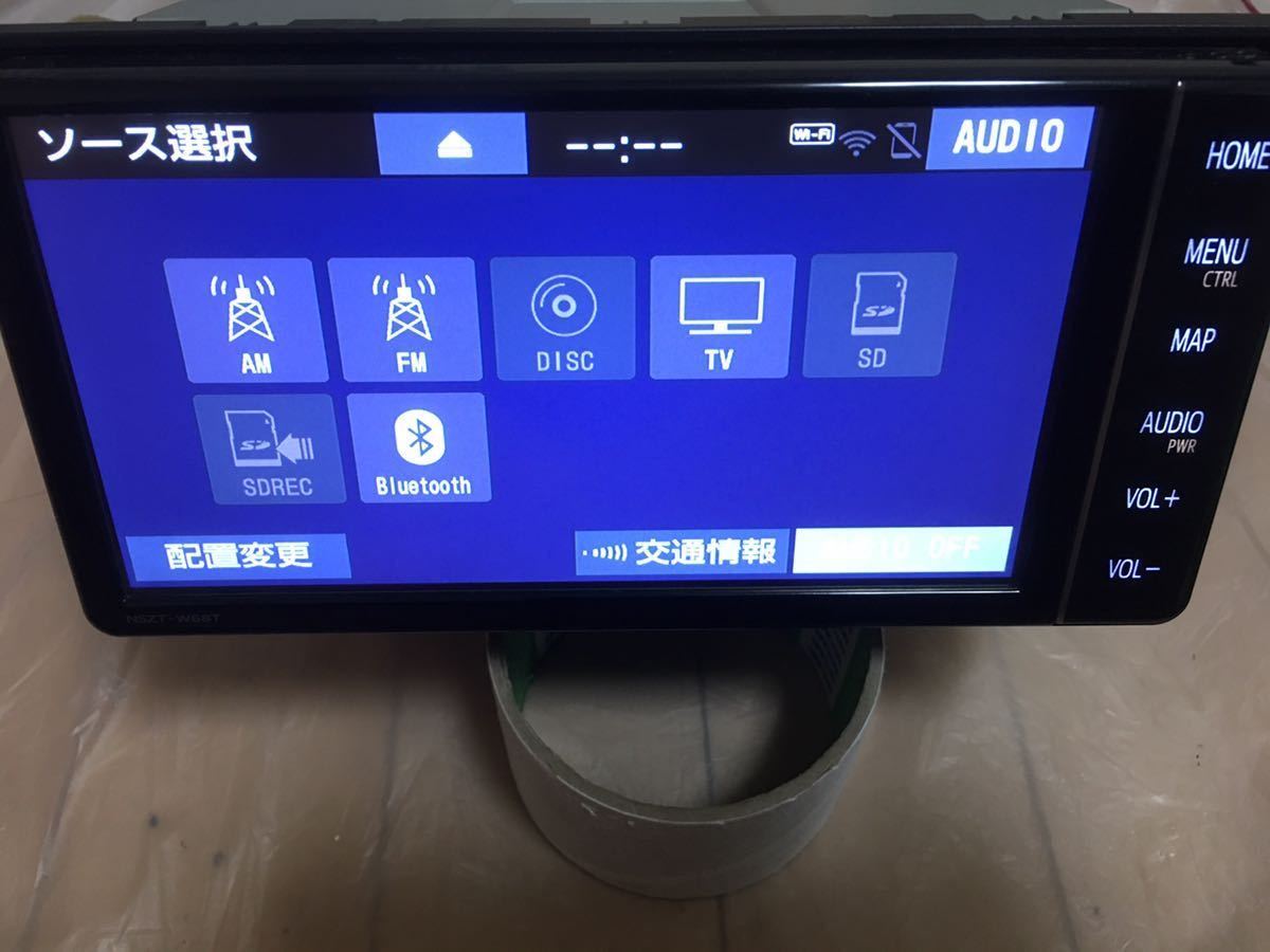 売切りNSZT-W68T★地図2018年秋★セキュリティー解除済み★動作確認済み★_画像7