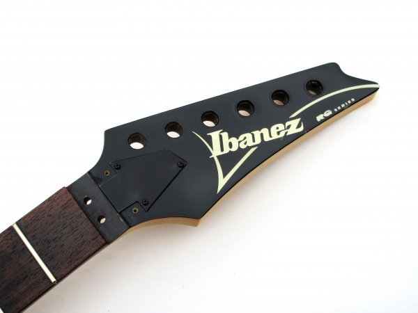 Ibanez　アイバニーズ　RGネック　レギュラースケール24F　オールアクセス対応　ブラックヘッド　フジゲン製　良品　98年製Ibanez RG685BTB_ヘッドにわずかですがクリアハゲがあり