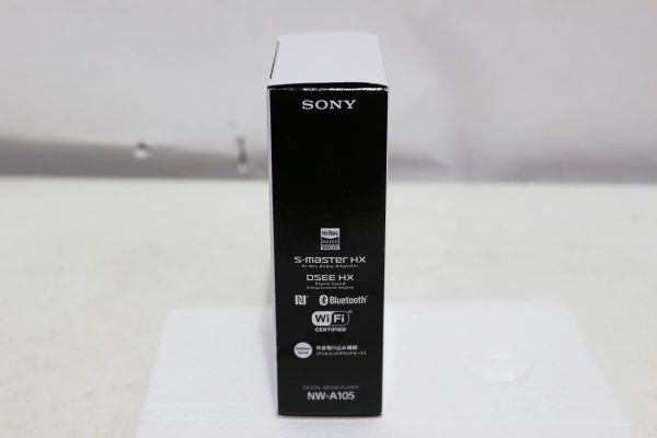 B657H 097 SONY Walkman ウォークマン ポータブルオーディオプレーヤー 16GB NW-A105 ブラック 未使用_画像2