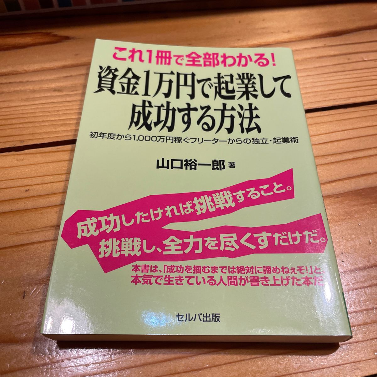 これ１冊で全部わかる！資金１万円で起業して成功する方法　初年度から１，０００万円稼ぐフリーターからの独立・起業術 山口裕一郎／著