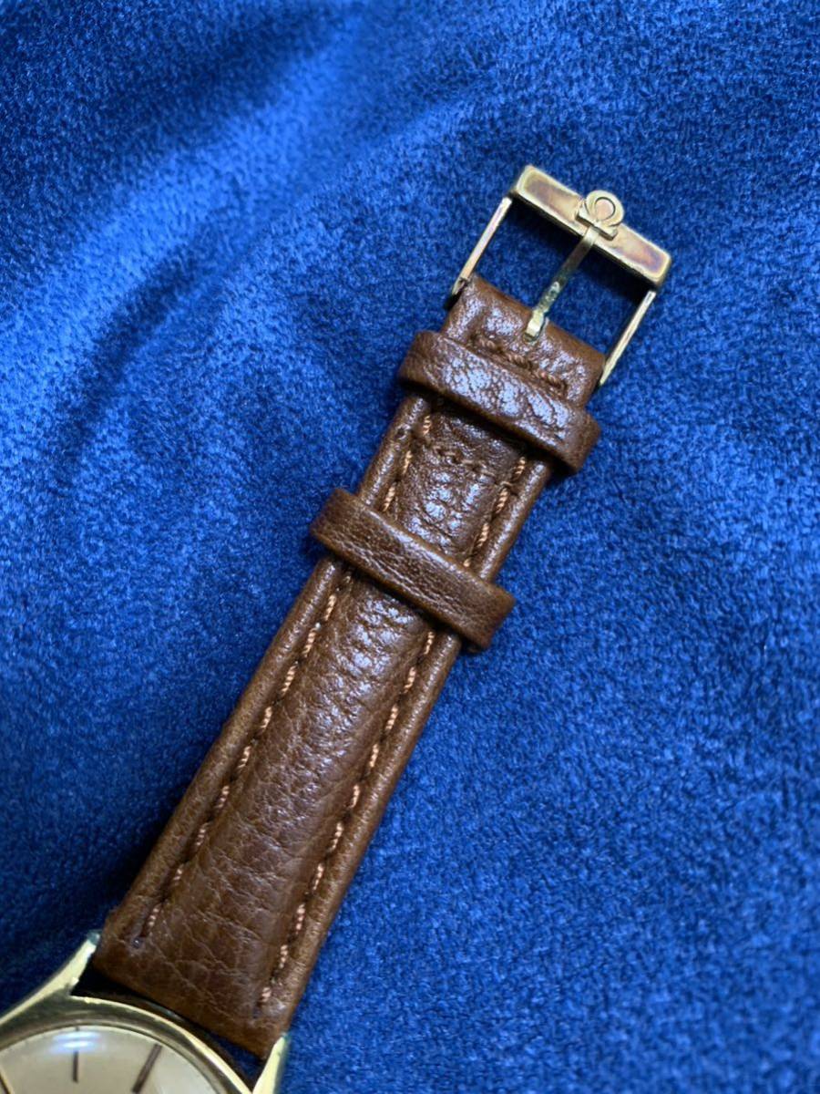 オメガ デビル 腕時計 アンティーク ゴールド オリジナル 尾錠 自動巻 メンズ 文字盤 OMEGA de vill men's automatic antique watch_画像5