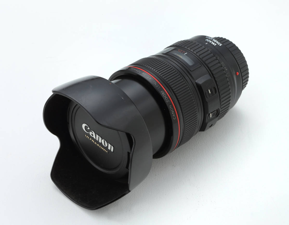 キャノン／EF24－105mm／F４L／IS／USM／中古品_画像1