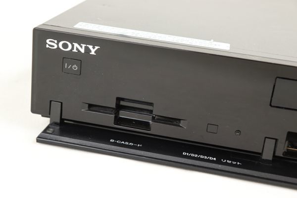 EM-101992 〔動作確認済み〕HDD搭載ブルーレイディスク/DVDレコーダー 〔BDZ-RX100〕 2009年製 1TB ソニー SONY 中古_B-CASカードは付属しません