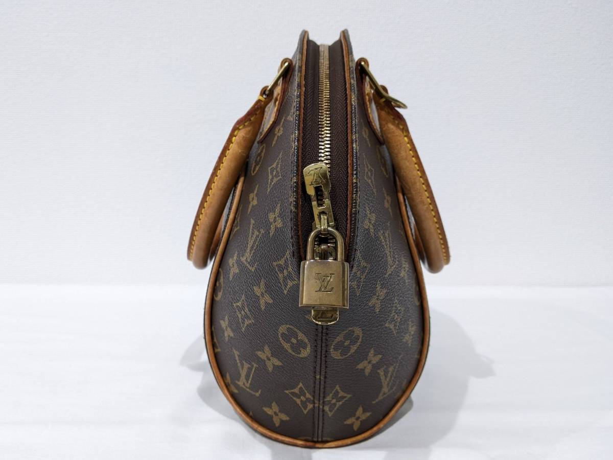 1円～ 【38862】 Louis Vuitton ルイヴィトン LV エリプス PM M51127 モノグラム ハンドバッグ トートバッグ かばん ブラウン レディース_画像4