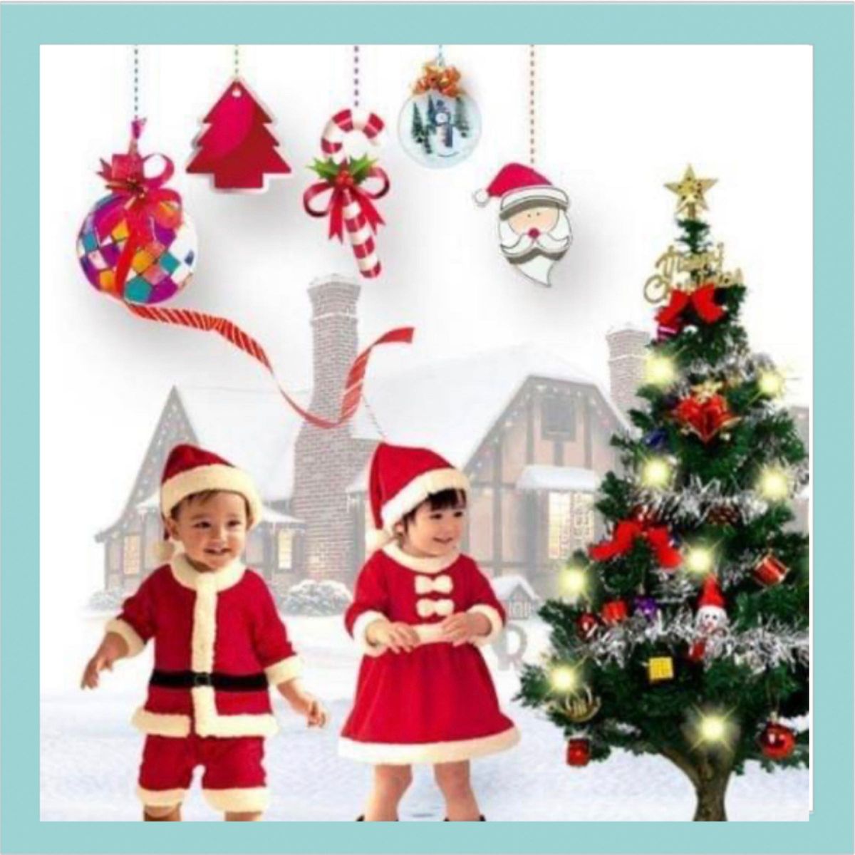 サンタコスプレ 子供 キッズ サンタクロース 男の子 90㎝ クリスマス 男の子 衣装 コスプレ コスチューム サンタ ベビー 