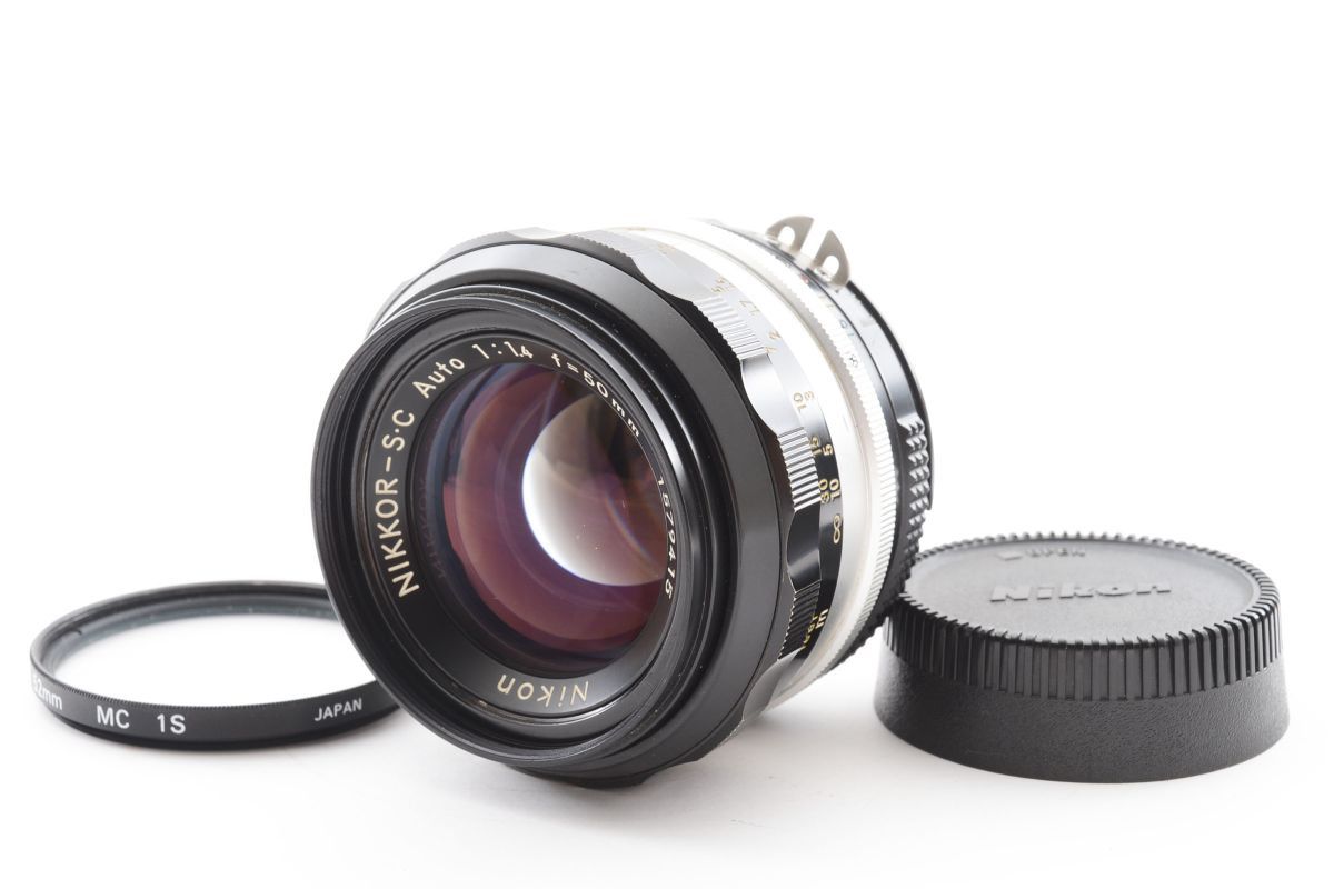 F100177☆ニコン NIKON NIKKOR-S・C Auto 50mm f1.4 Ai改(ニコン