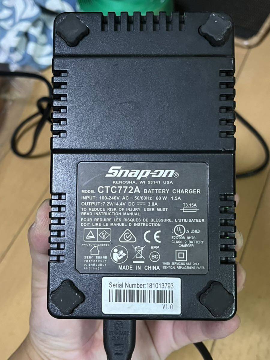 送料無料！　フルセット　スナップオン Snap-on 3/8 CTJ761AGE グリーン　オマケあるのですぐ使えます！_画像5