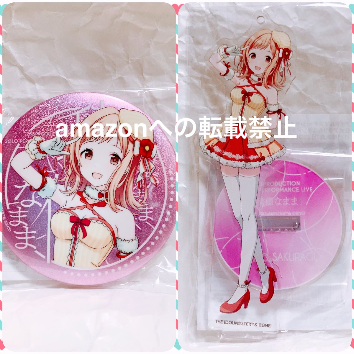 櫻木真乃 我儘なまま ソロ Live 事前販売限定品セット アクスタ 缶バッジ