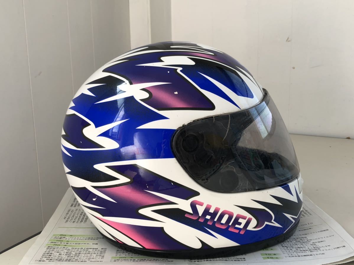 SHOEI フルフェイスヘルメット サイズ不明　ジャンク_画像6