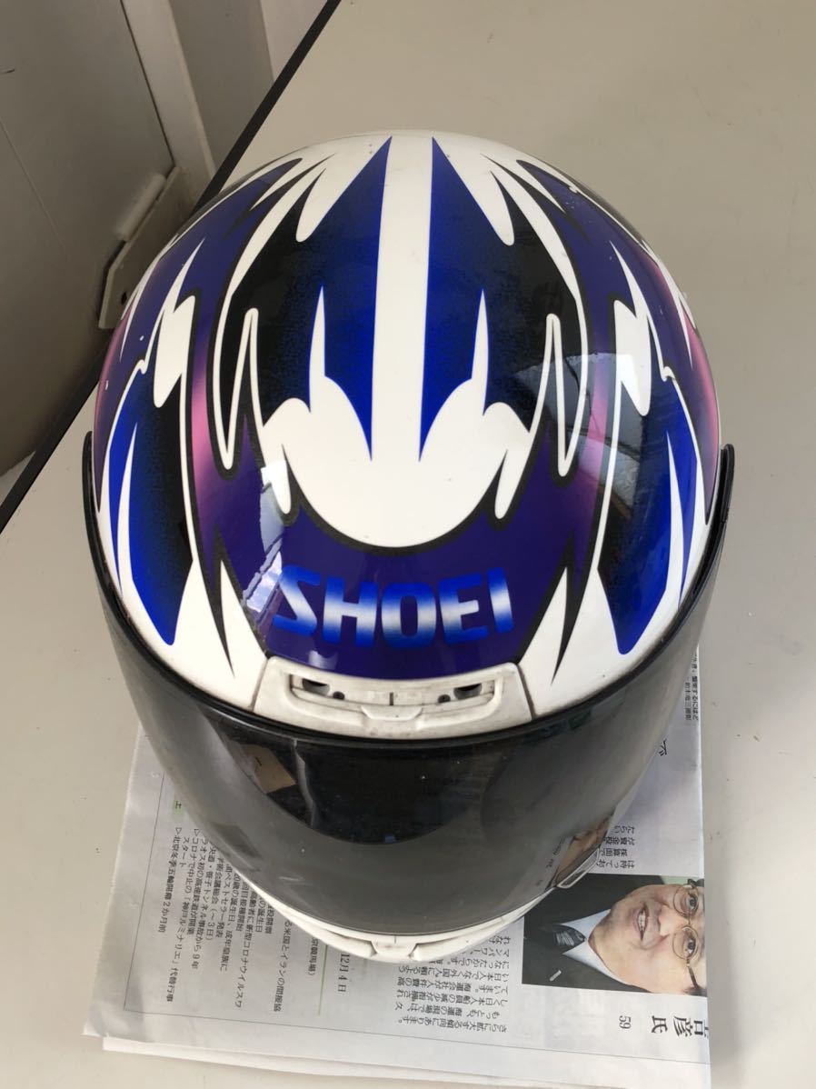 SHOEI フルフェイスヘルメット サイズ不明　ジャンク_画像3