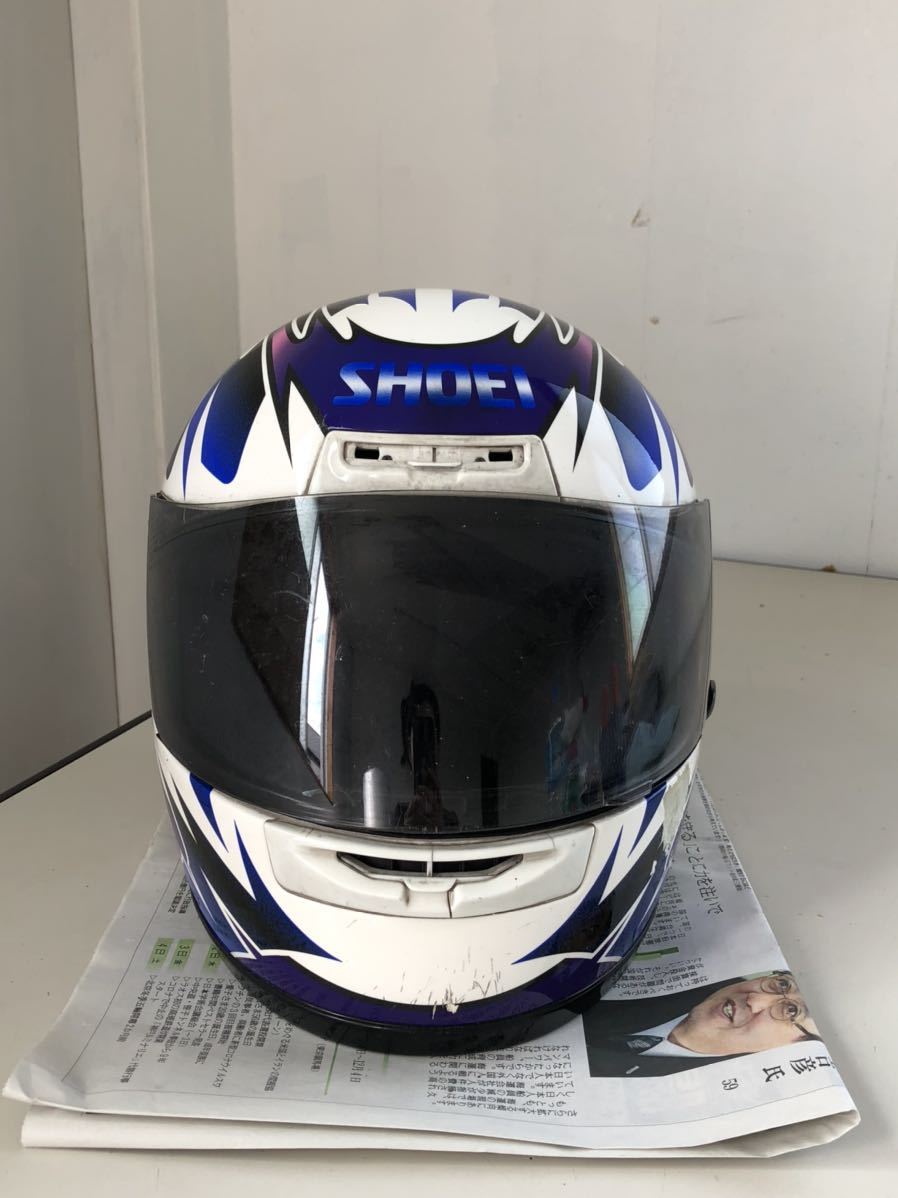 SHOEI フルフェイスヘルメット サイズ不明　ジャンク_画像1