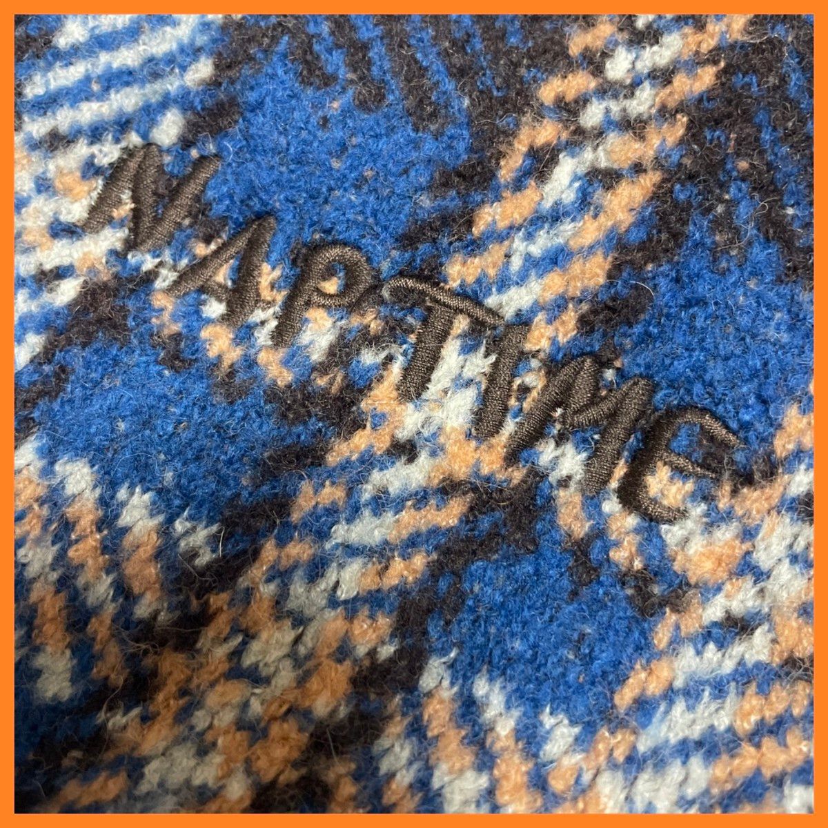 Naptime ナップタイム Nissy 西島隆弘 チェック柄 ニット Naptime ナップタイム Nissy 西島隆弘 チェック柄 ニット