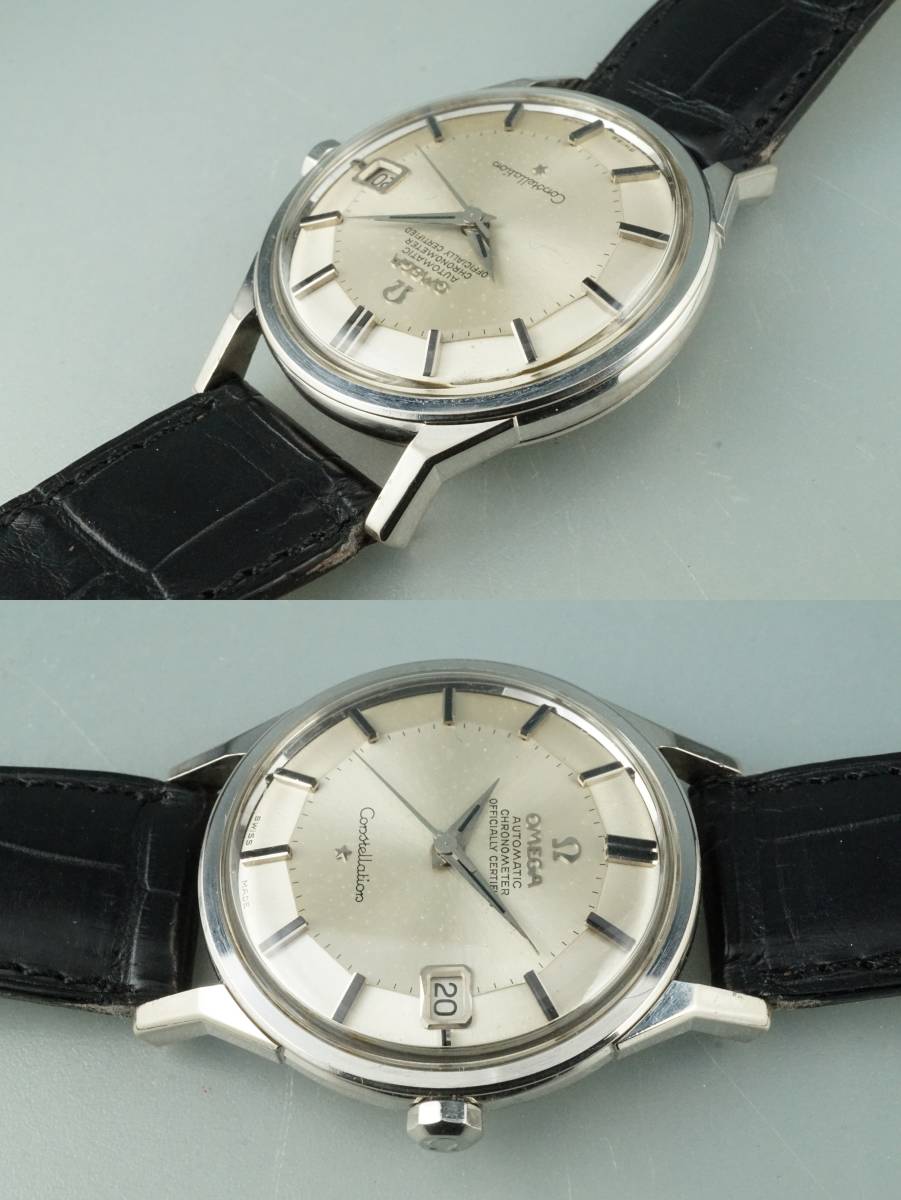 オメガ コンステレーション 18金無垢　WG　クロノメーター cal.561　24石 自動巻き　12角 Ref.168.005　OMEGA Constellation　アンティーク_画像6