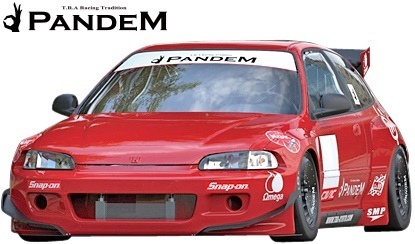 【M's】ホンダ HONDA シビック EG (1991y-1995y) PANDEM リア ウイング Ver.1 CIVIC EG6 3ドア FRP TRA京都 パンデム ルーフウイング_画像5