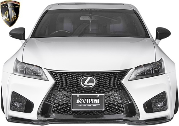【M’s】レクサス 10 GS 前期 GS350 GS250 (2012.1-2015.11) AIMGAIN 純VIP GT フロントバンパー FRP エイムゲイン エアロパーツ