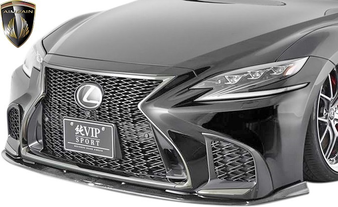 【M’s】LEXUS LS 50系 LS500 F-SPORT (2017.10-) AIMGAIN 純VIPスポーツ フルエアロ 3点 (タイプ1) ターボ用 FRP 50LS エイムゲイン_画像7