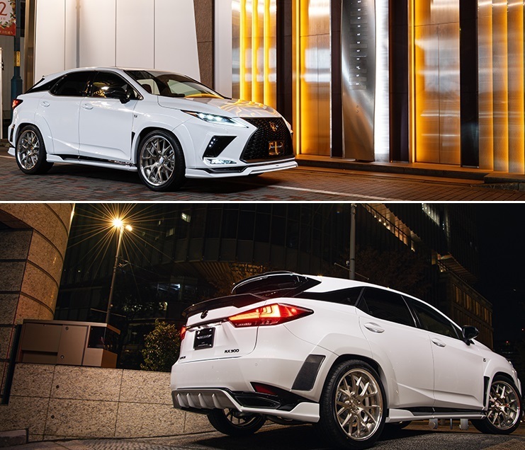 【M’s】レクサス 后期 20系 RX300 RX450h (2019.8-) ARTISAN SPIRITS サイドアンダースポイラー 6P ／／ FRP アーティシャンスピリッツ