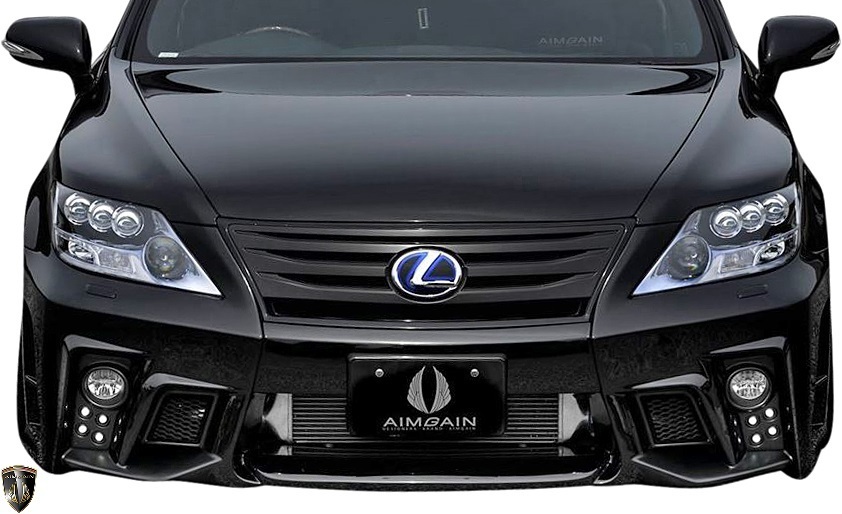 【M’s】LEXUS 40LS 中期 LS600h LS600hL (2009.9 - 2012.10) AIMGAIN 純VIP GT フロントバンパー UVF45 UVF46 エイムゲイン エアロ_画像2