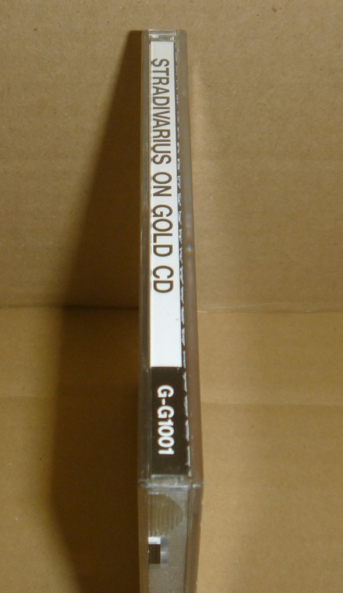 ゴールドCD:ストラディヴァリウス・オン・純金CD / 技術新聞社(G-G1001) 藤田容子 ストラディバリウス STRADIVARIUS ON GOLD CD_画像4