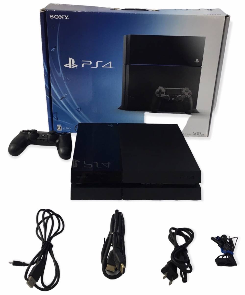 格安 HY1815F PlayStation 4 ジェット・ブラック 500GB CUH-1100AB01 PS4本体