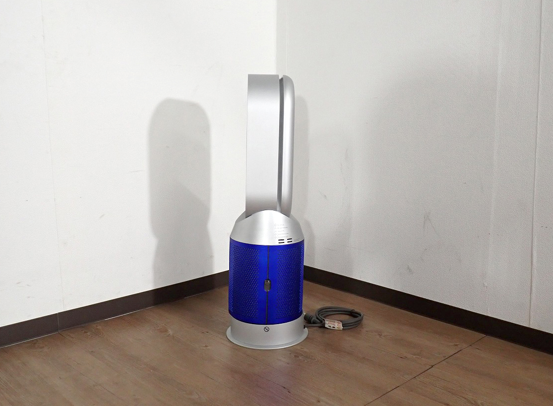 中古 扇風機 dyson HP07SB ダイソン 空気清浄ファンヒーター Purifier Hot+Cool ウイルス除去 リモコン社外品 冷暖房 シルバー ブルー_画像5