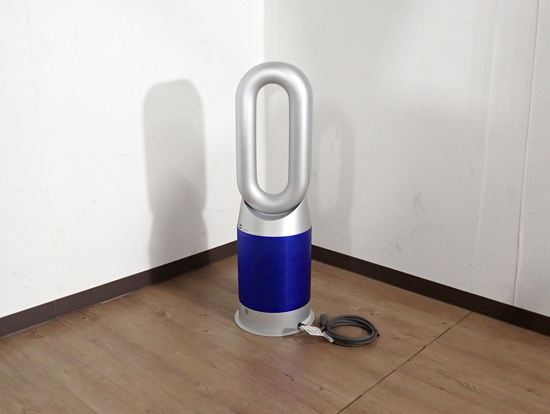 中古 扇風機 dyson HP07SB ダイソン 空気清浄ファンヒーター Purifier Hot+Cool ウイルス除去 リモコン社外品 冷暖房 シルバー ブルー_画像6