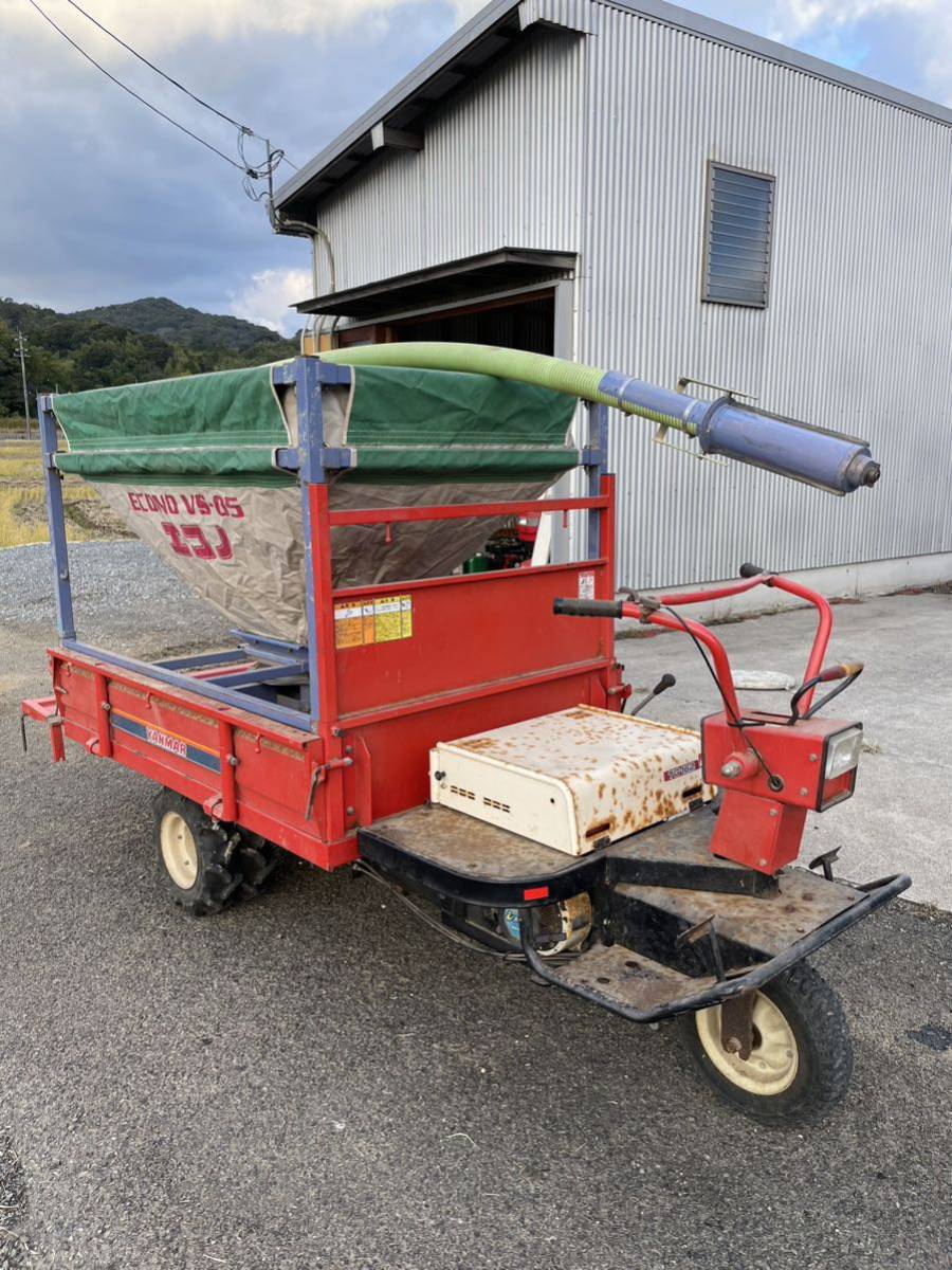 ヤンマー運搬車　ヤンマー圃場内運搬機　TG162 トップカー　エンジンカー　500kg_画像1