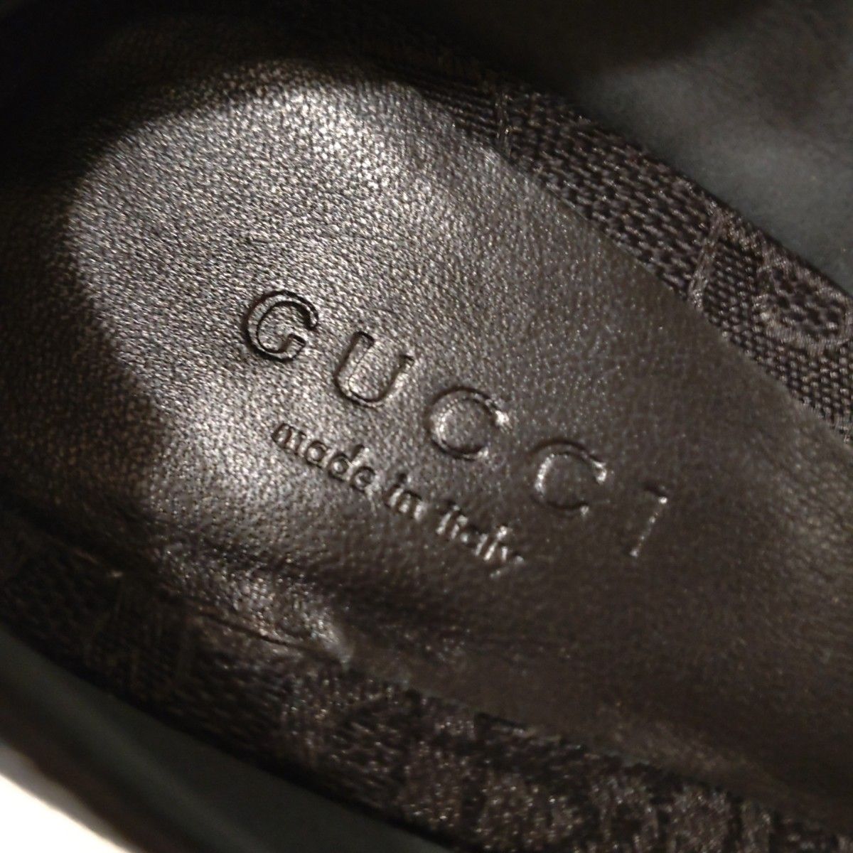 【新品未使用】GUCCI グッチ オープントゥ パンプス ブラック 黒 36