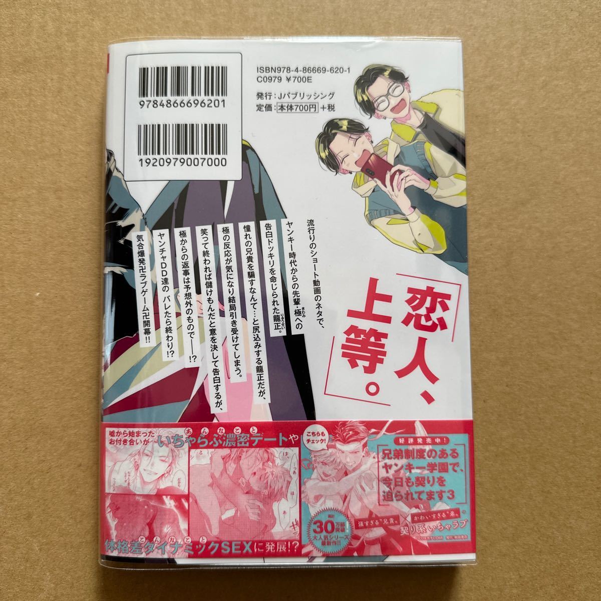 《未読品》きみは愛しのライアーボーイ　コミコミ限定有償特典小冊子・コミコミ特典リーフレット・初回限定ペーパー　赤いシラフ【同梱可】_画像2