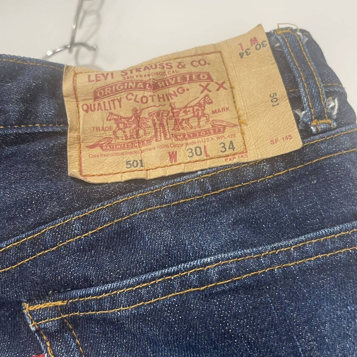 Levi''s デニムパンツ リーバイス　LEVI'S 501 30インチ　アメリカ製 MADE IN USA_画像6