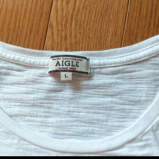 ANGLE  胸ポケ付き半袖Tシャツ