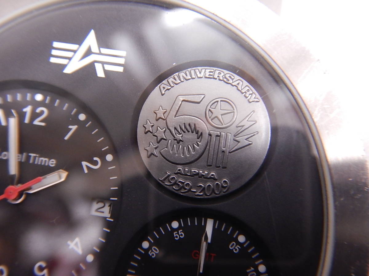 限定品■AERO NAUTICS 0473/1000 alpha industries アエロ ノーティック 腕時計■_画像9