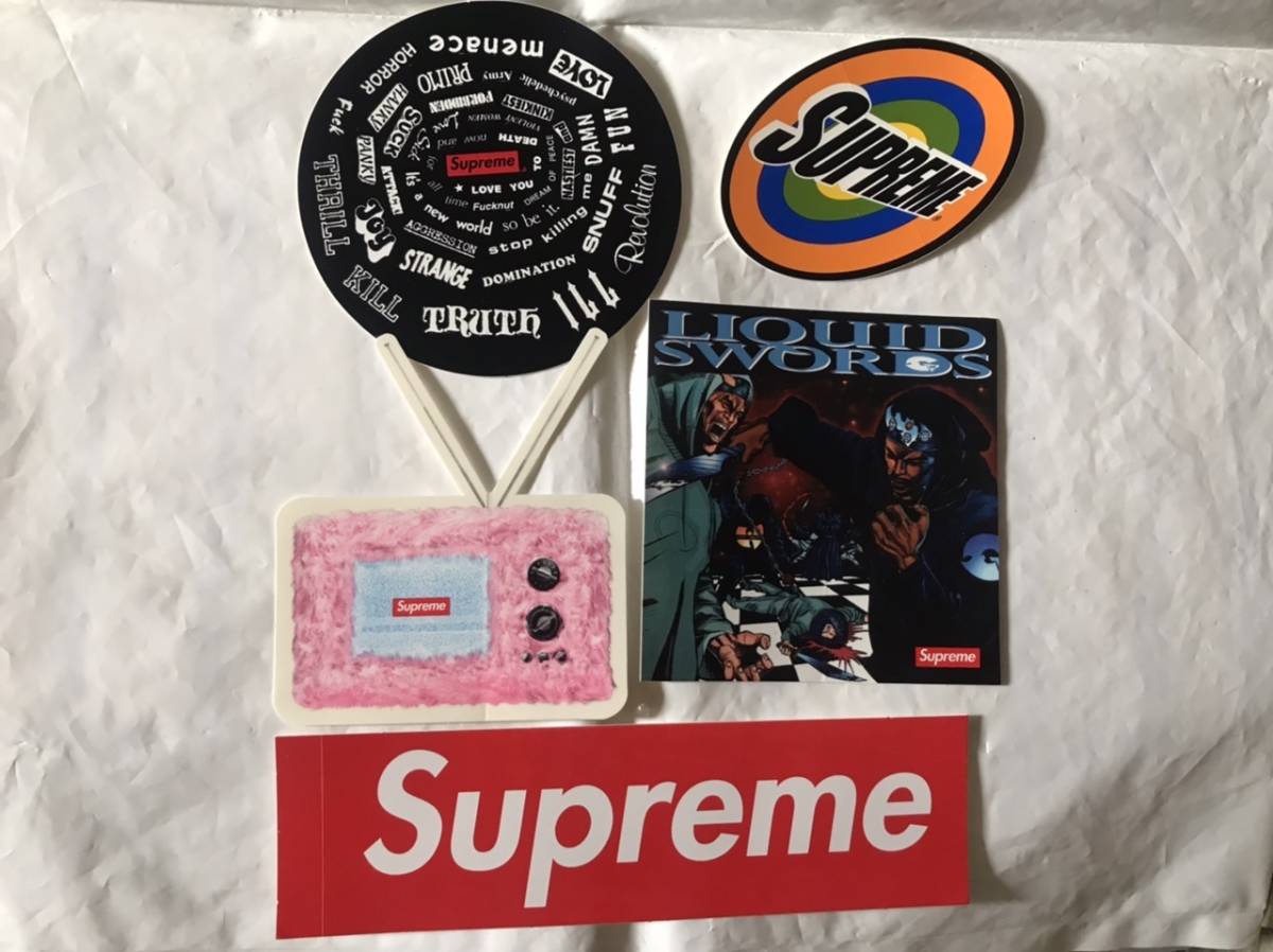 Supreme ステッカー 5枚 シュプリームの画像1