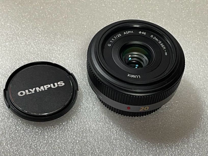 LUMIX G 20mm f1.7 ASPH まずまず美品　H-H020_画像1